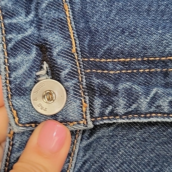 Rag & Bone Size 27 Dre Low-Rise Slim Boyfriend Ankle Jeans NWT - Picture 4 of 9